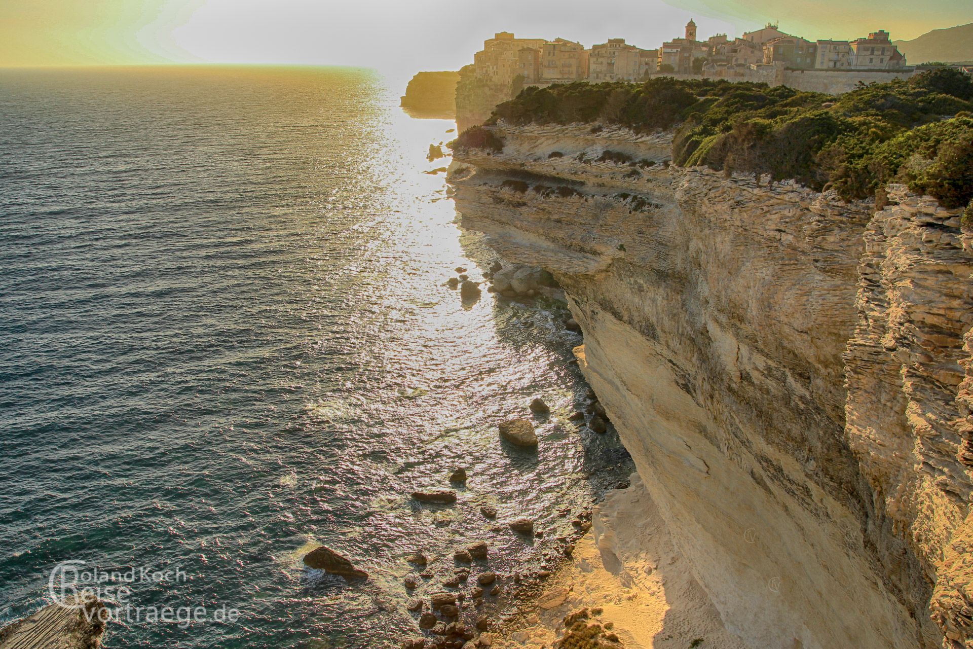 Korsika - Sandsteinklippen, Bunifaziu, Bonifacio